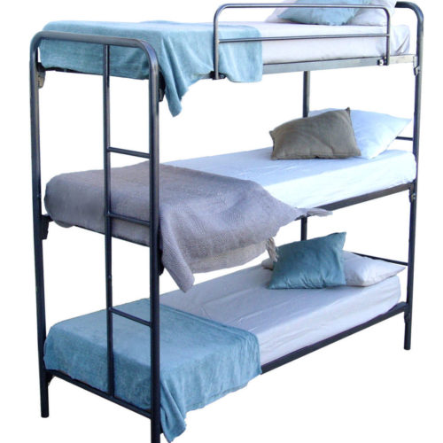 Beds R Us, Ava Full Over Twin Triple Bunk Bed