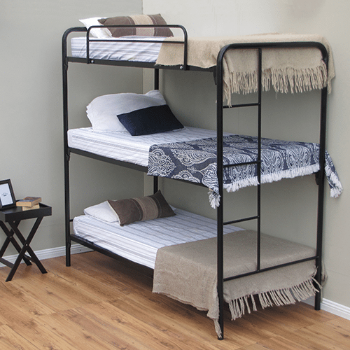 Triple Bunk Beds For, Steel Bunk Beds South Africa